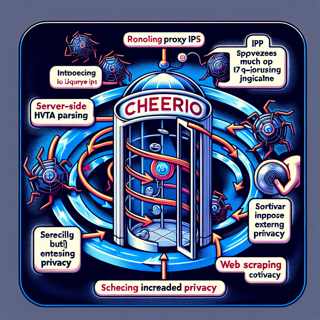 Cheerio: Cheerio, a Lightweight Jquery-like Library for Node.js, is Commonly Used for Server-side Html Parsing, and With Proxy Ips, It Allows for Web Scraping With Increased Privacy and Ip Rotation.