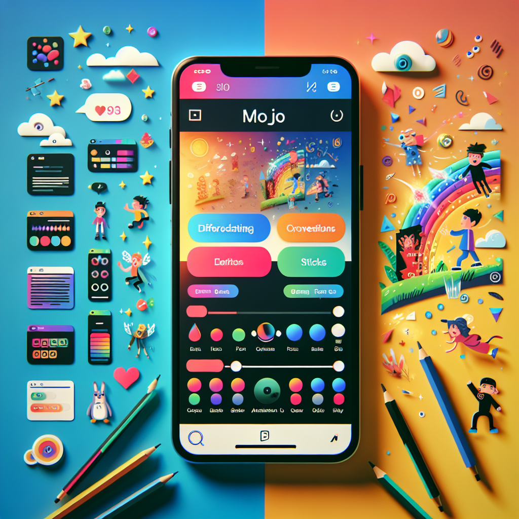 Mojo is an App for Creating Animated Stories