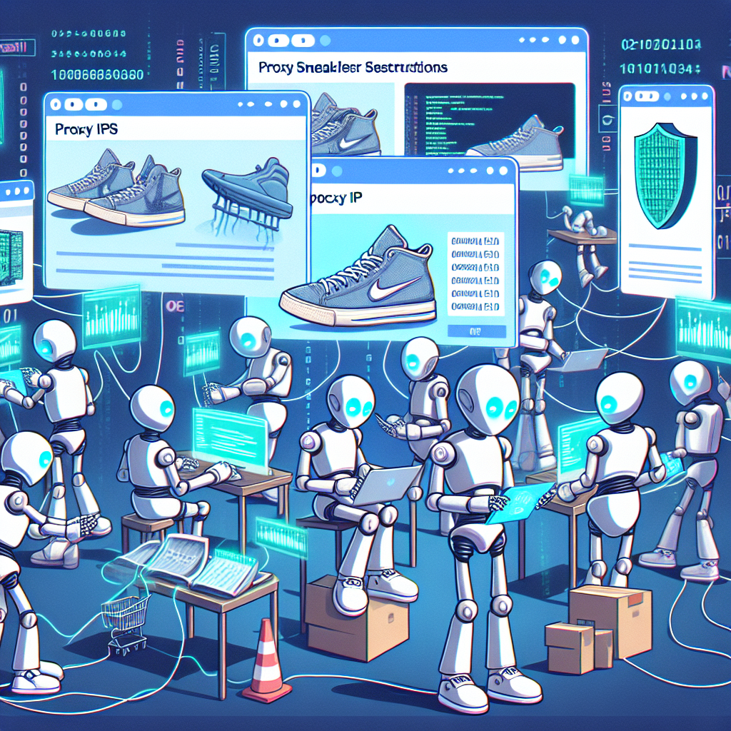E-commerce Bots, Designed for Tasks Like Sneaker Purchasing, May Employ Proxy Ips to Avoid Restrictions and Bans, Ensuring Continued Access to E-commerce Websites.