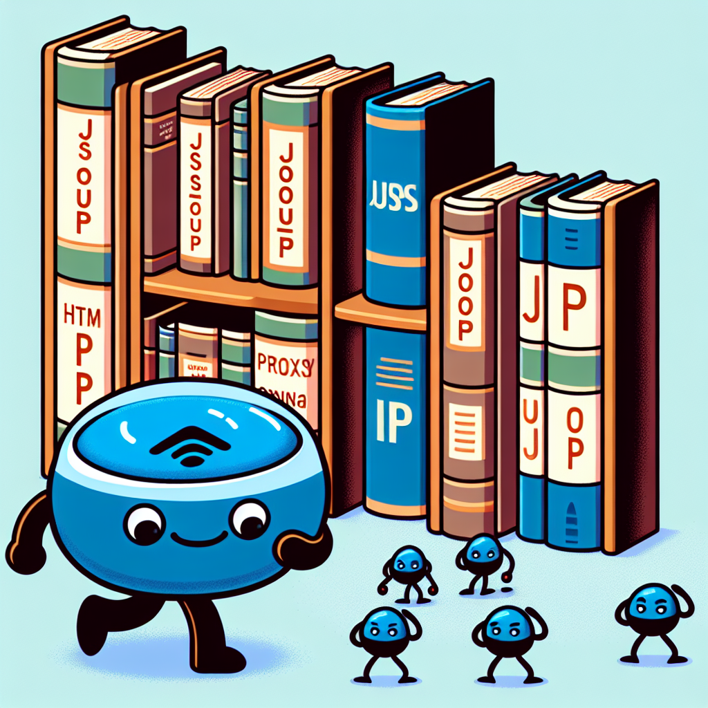 Jsoup: Jsoup is a Java Library for Html Parsing, and When Combined With Proxy Ips, It Provides a Java-based Solution for Web Scraping With Added Anonymity.