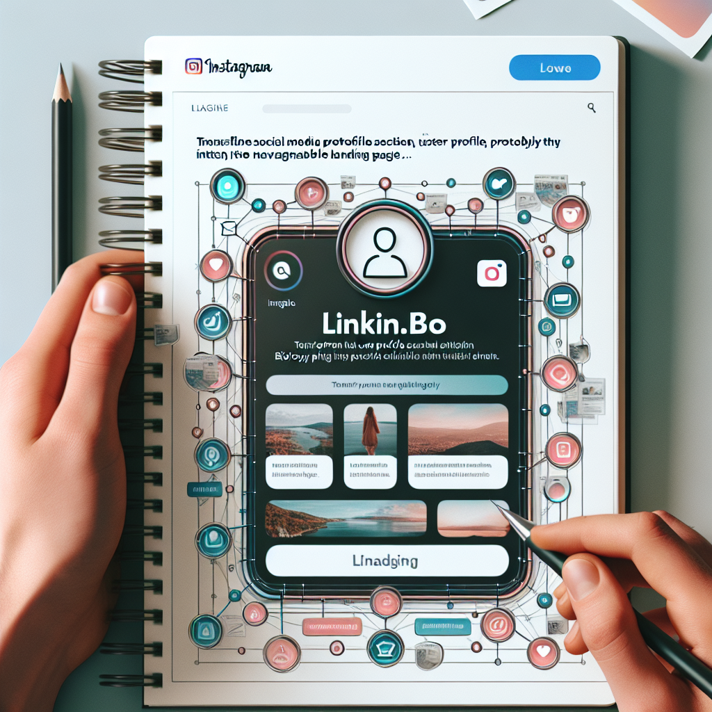 Instagram Later offers Linkin.bio, a tool that allows you to create a clickable landing page for your Instagram bio