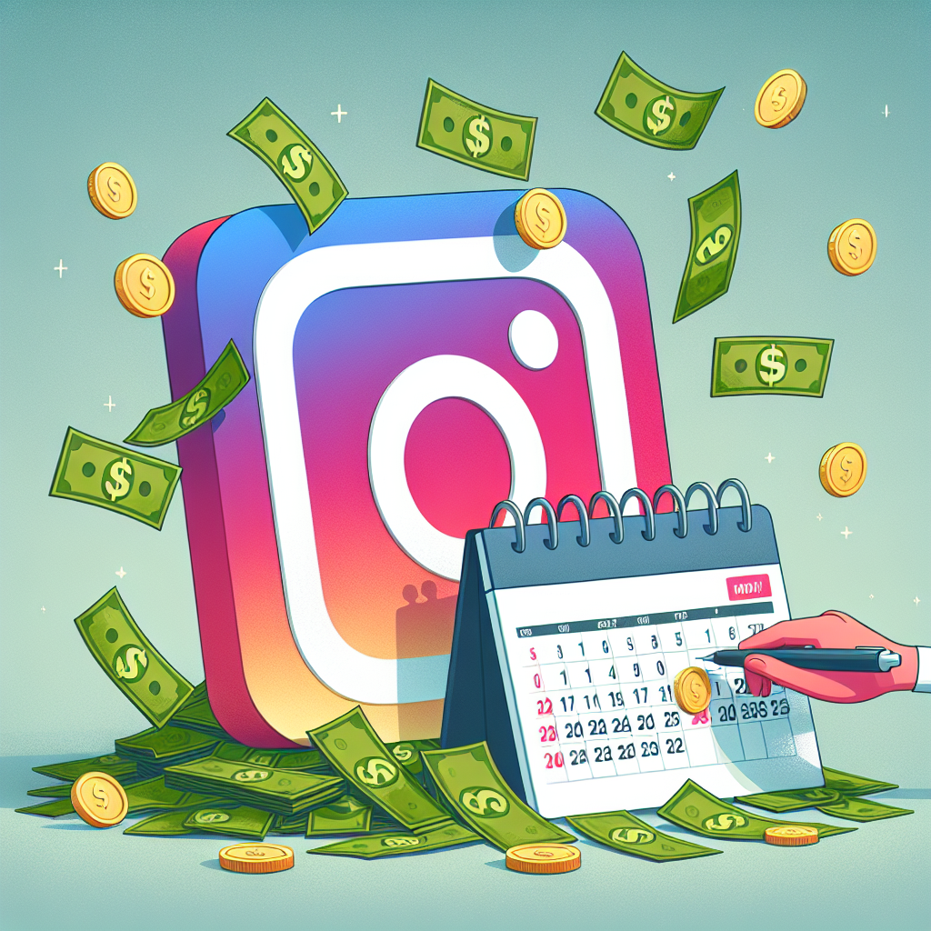 Instagram Advertising Cost per Month