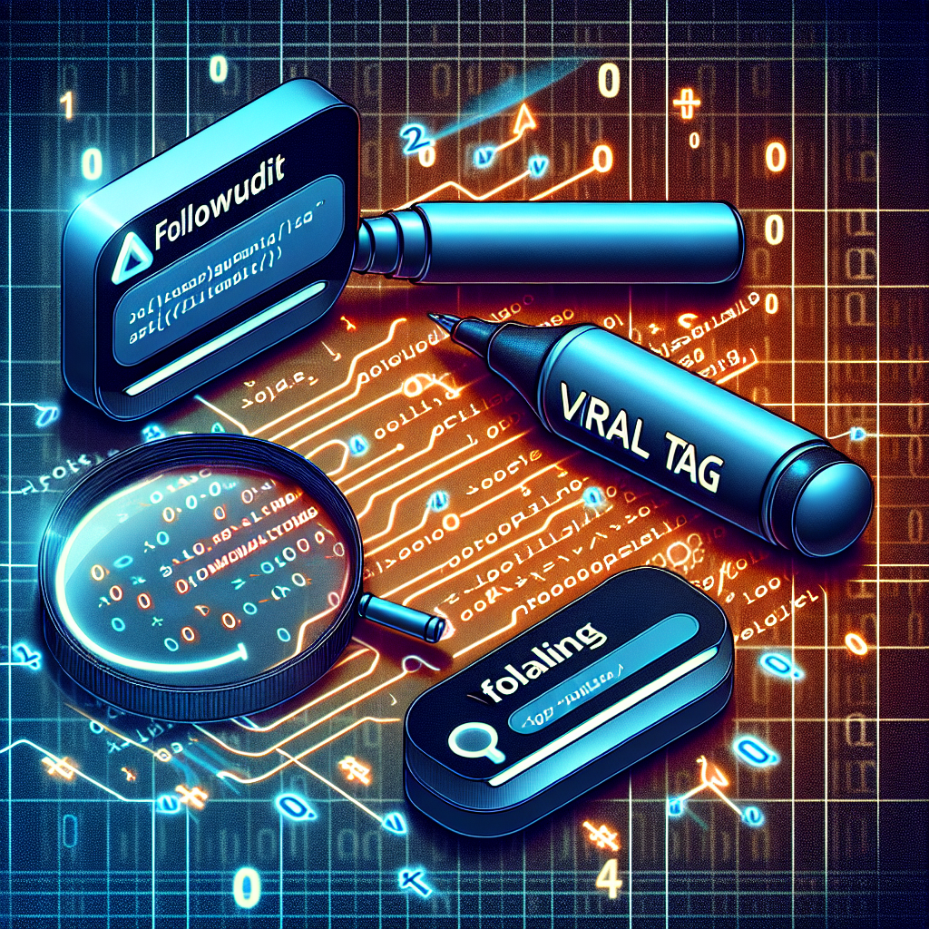 Followeraudit and Viraltag Assist With Follower Analysis and Tagging