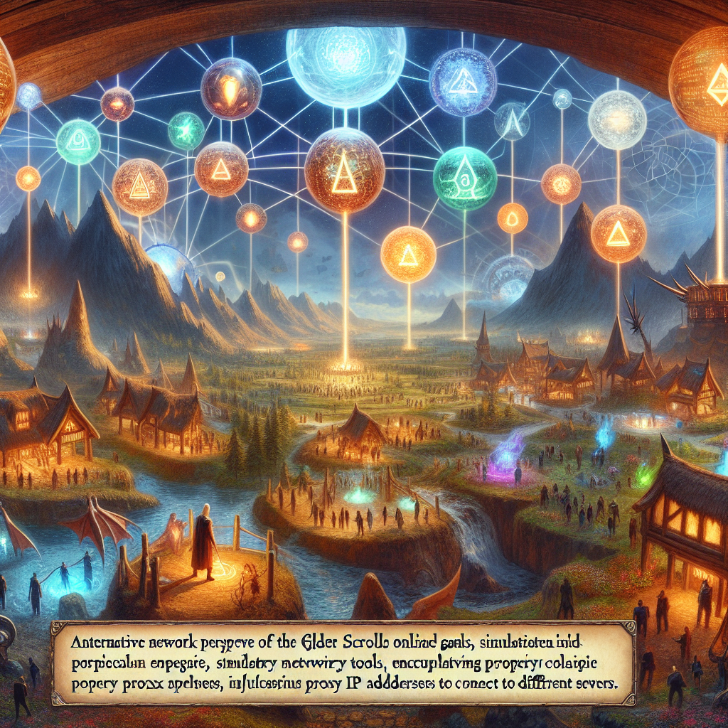 The Elder Scrolls Online Players May Consider Using Proxy Ip Addresses to Access Alternate Server Versions, Providing a Fresh Perspective on in-game Quests and Activities.