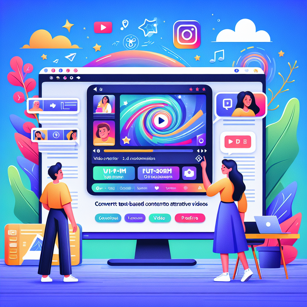 Lumen5 for Instagram: A video creation tool that converts text-based content into engaging videos suitable for sharing on Instagram.