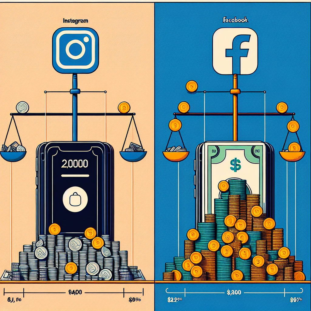 IG vs Facebook Advertising Cost