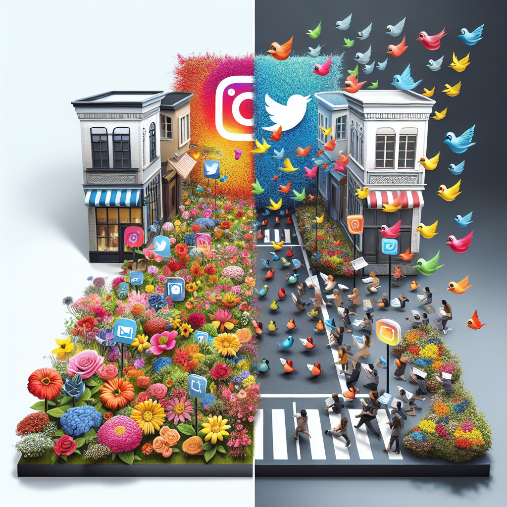 Instagram vs Twitter Marketing