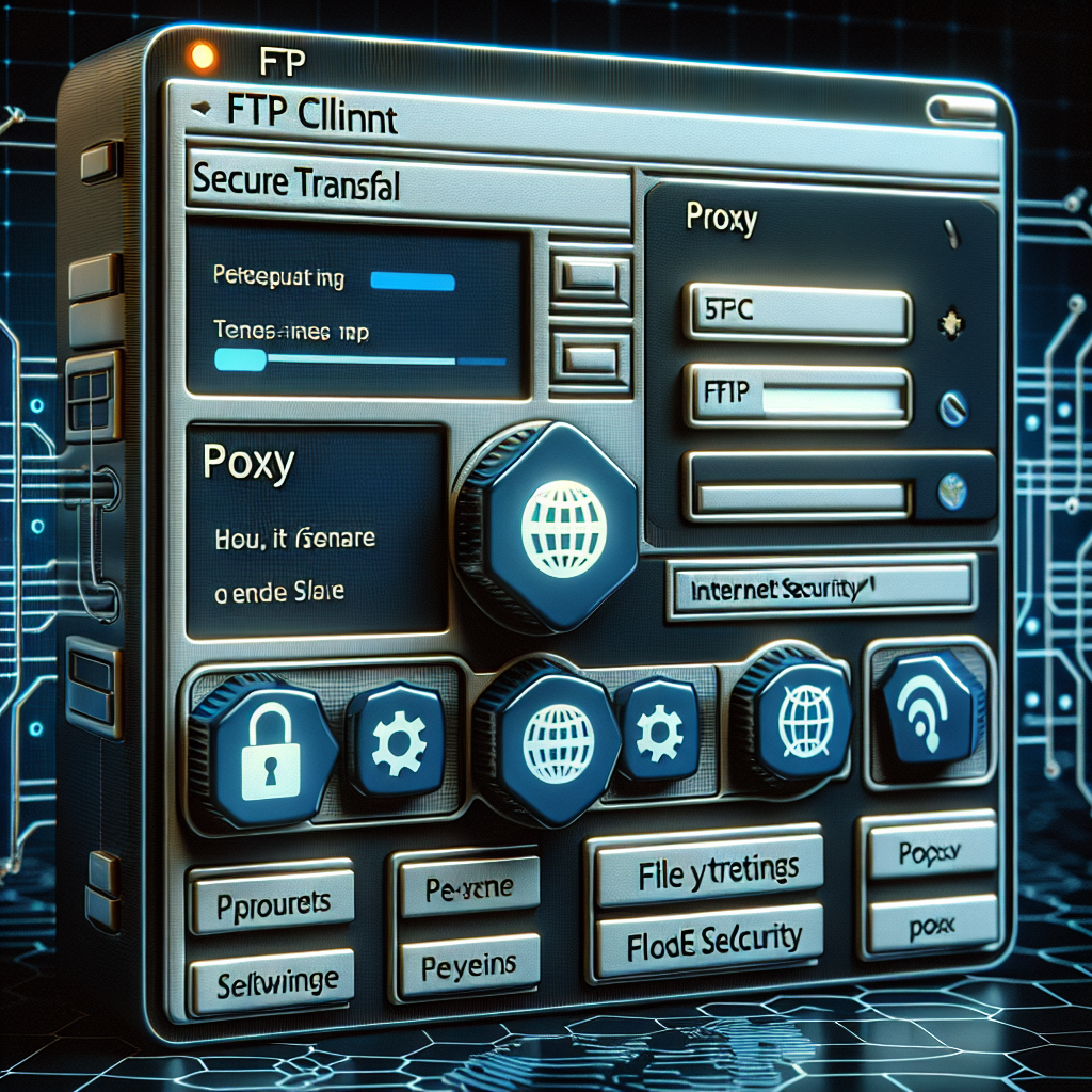 Ftp Clients, Like Filezilla, May Use Proxy Settings for Secure File Transfer Over the Internet, Enhancing the Security of File Transfers.