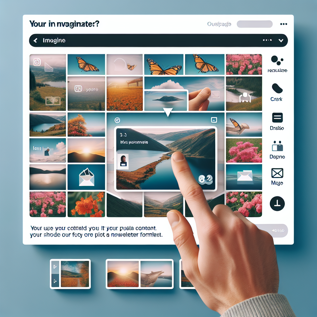 Revue for Instagram is an email marketing tool that allows you to curate and share your Instagram content in a newsletter format, extending your reach beyond the platform.