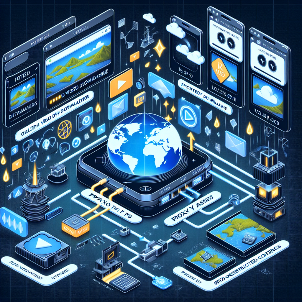 Online Video Downloaders, Like 4k Video Downloader, May Use Proxy Ips for Accessing Geo-restricted Content, Allowing Users to Download Videos From Different Regions.