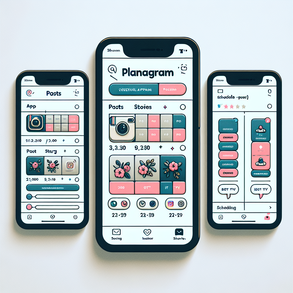 Planagram: Focuses on Instagram scheduling, allowing you to plan and schedule posts, stories, and IGTV content.