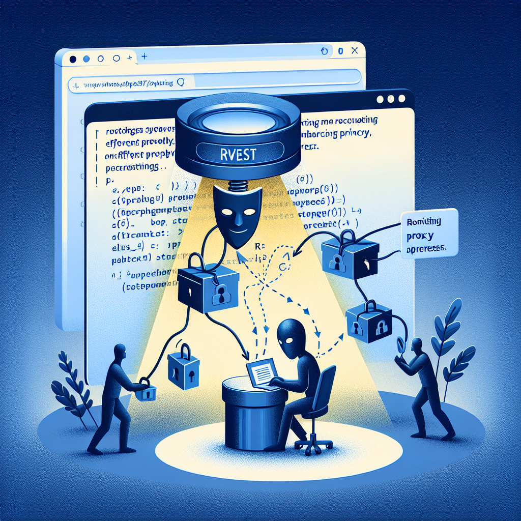 Rvest: Rvest in R is a Web Scraping Package, and by Incorporating Proxy Ips, It Enables R Programmers to Conduct Web Scraping Tasks With Enhanced Privacy and the Ability to Rotate Ip Addresses.