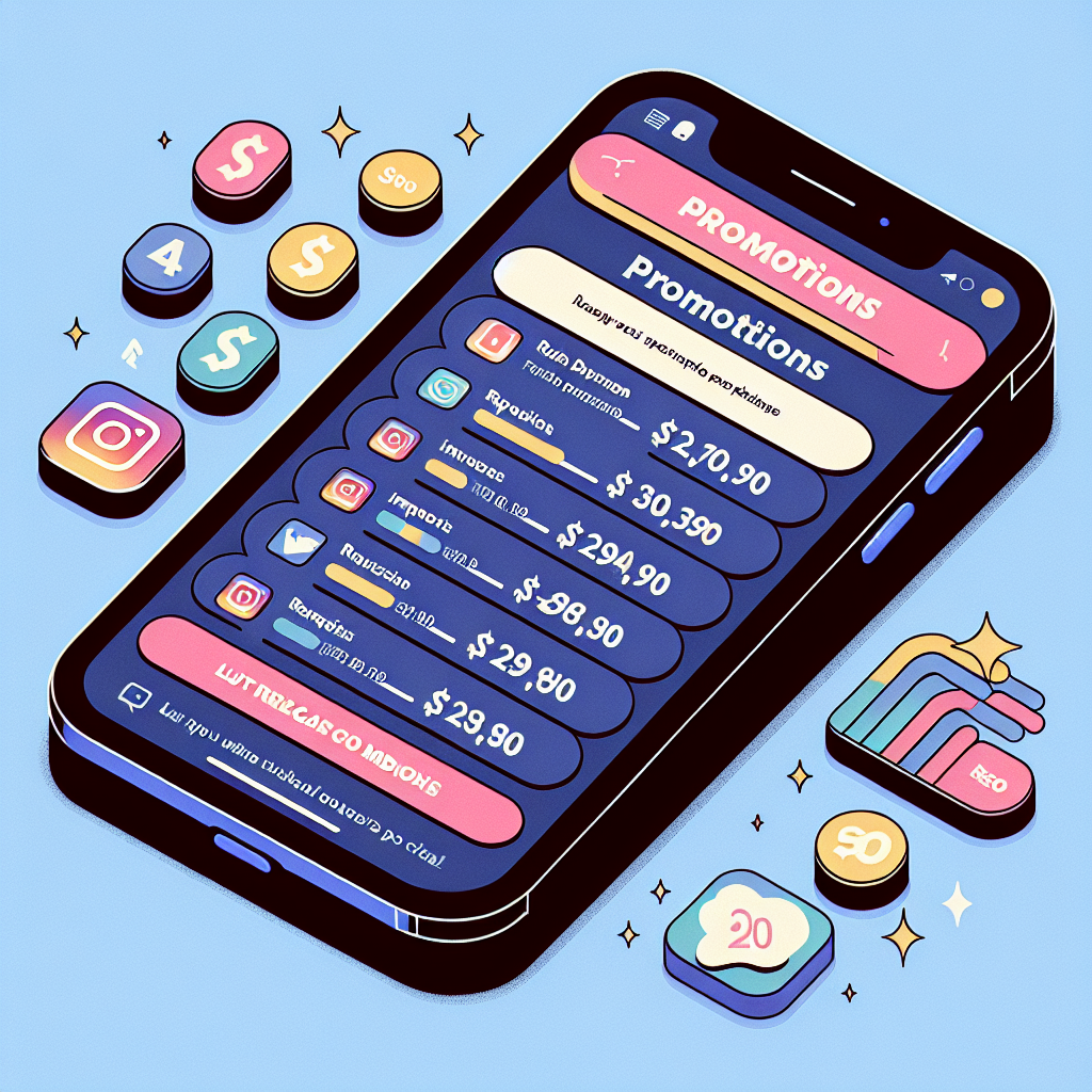 Instagram Promotions Cost