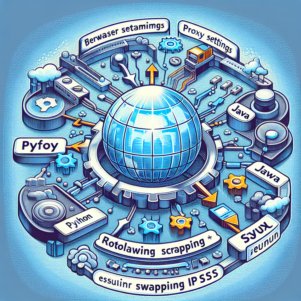 Selenium: Selenium, Often Used for Browser Automation, Can Be Configured With Proxy Settings in Various Programming Languages, Enabling Automated Scraping With the Ability to Rotate Through Different Ip Addresses.