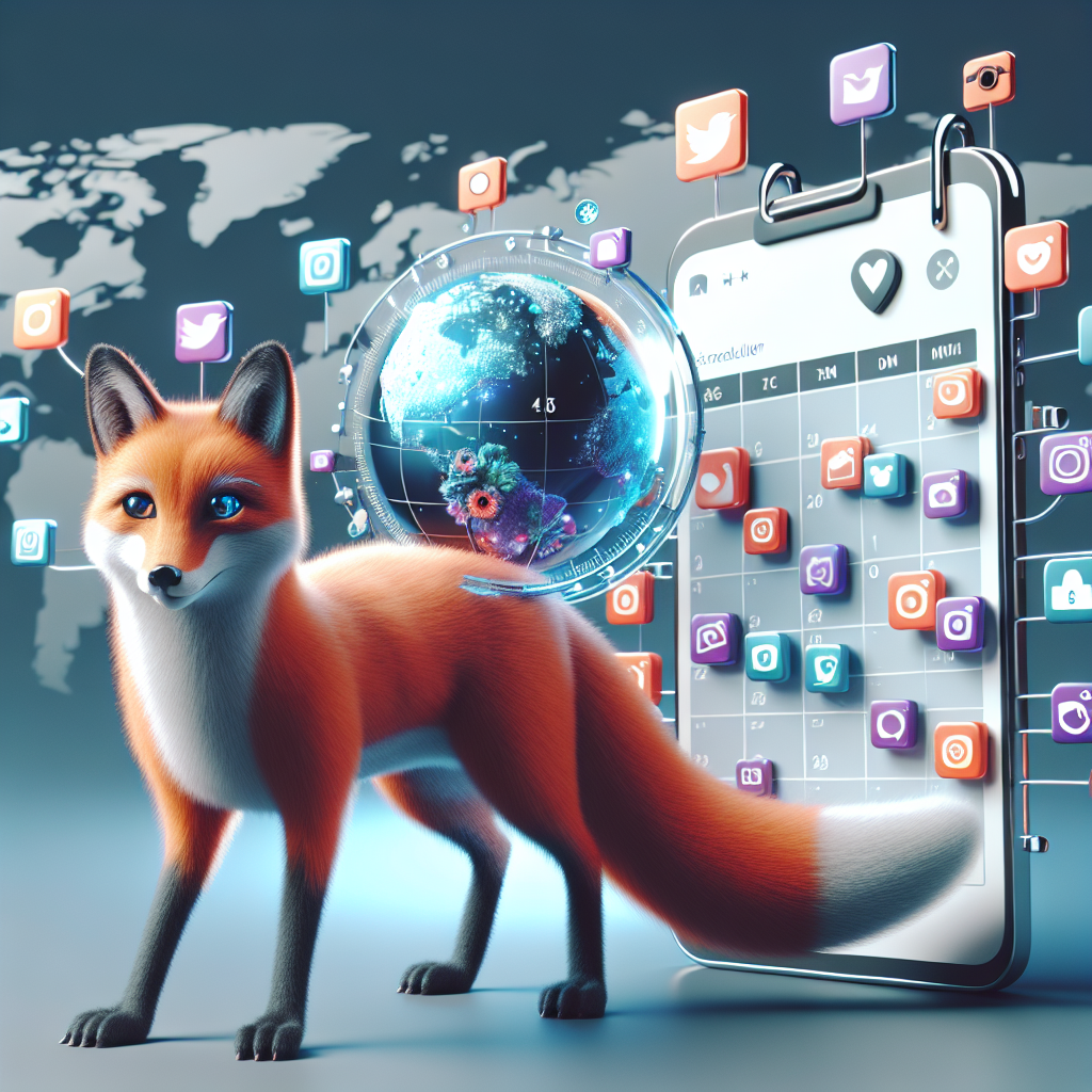 Socialfox is a Social Media Scheduler