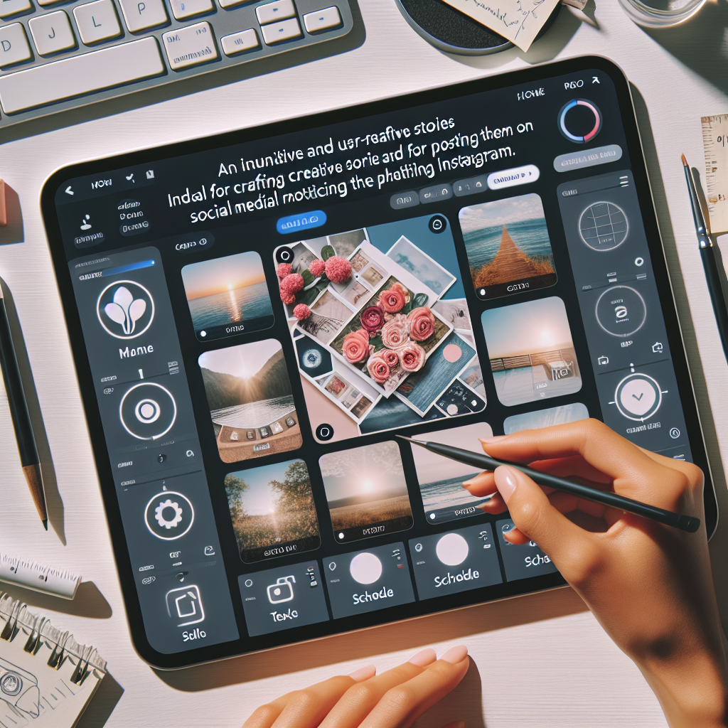 Storrito - A platform for creating and scheduling Instagram stories.