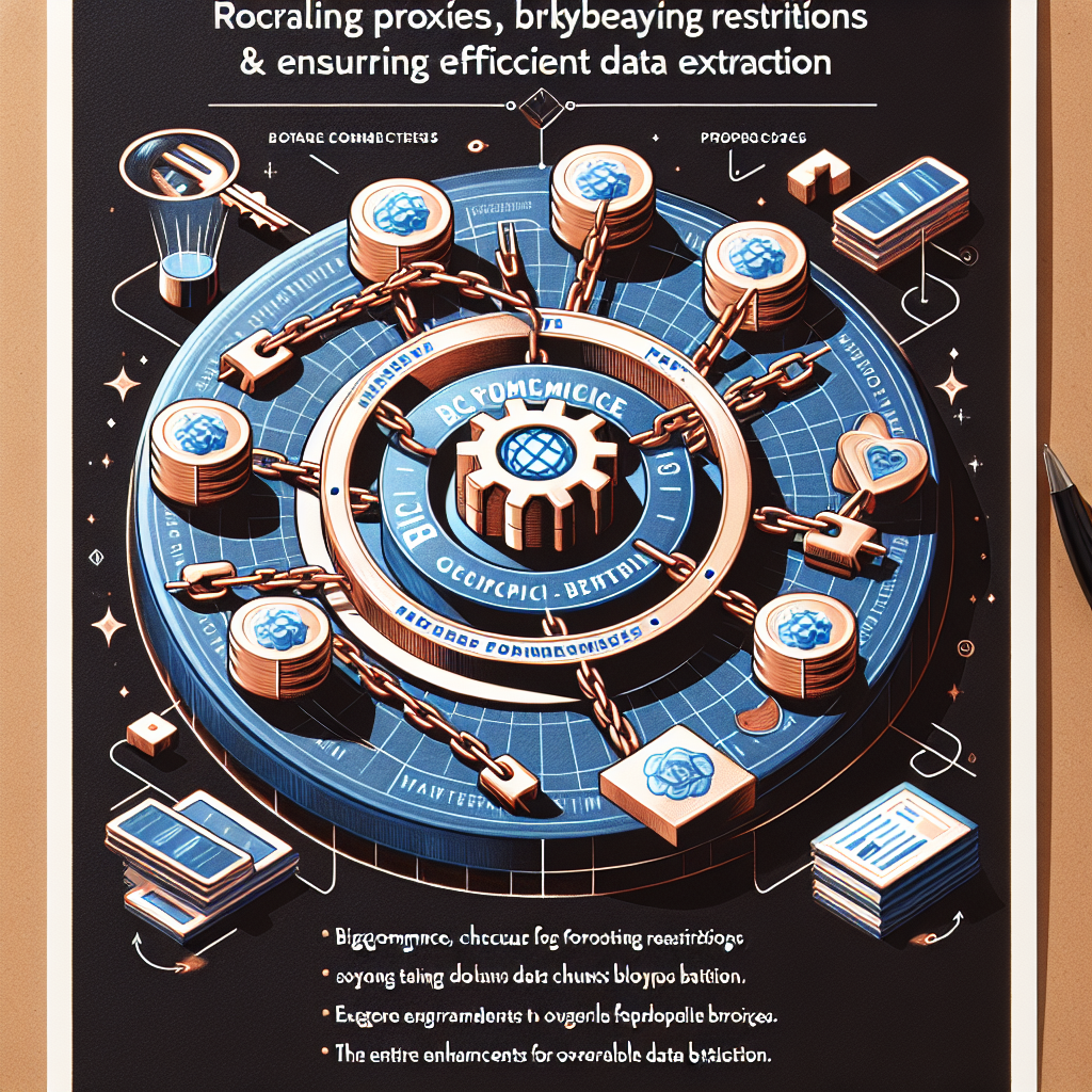 Bigcommerce: Rotating Proxies is Crucial for Bypassing Restrictions and Ensuring Efficient Data Extraction.