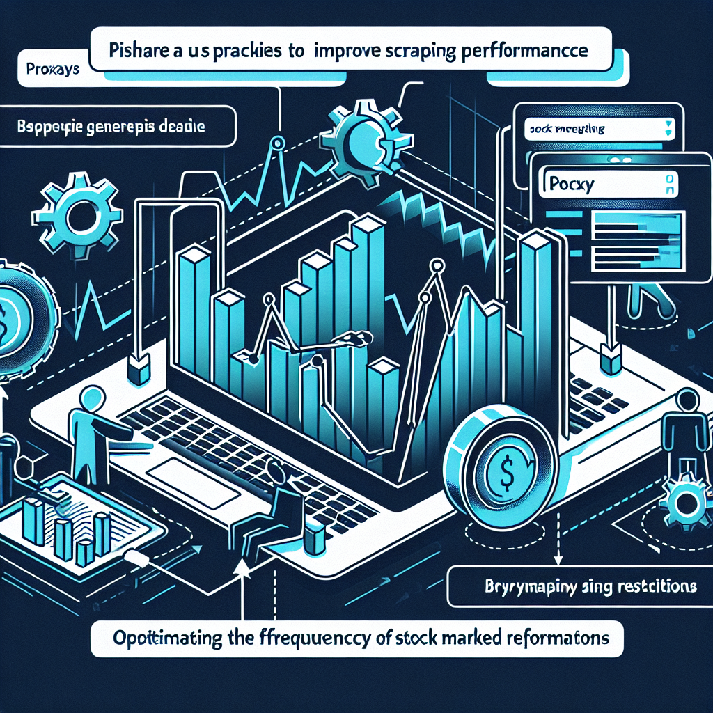 Proxies can be employed to enhance scraping on Yahoo Finance, avoiding IP-based limitations and optimizing request frequency for extracting stock market data and financial information.