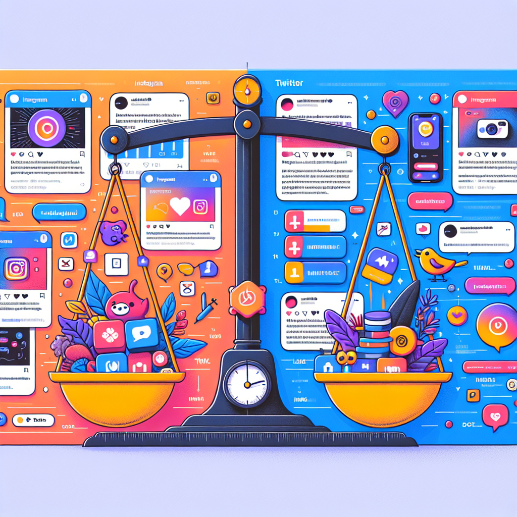 Instagram vs Twitter Marketing