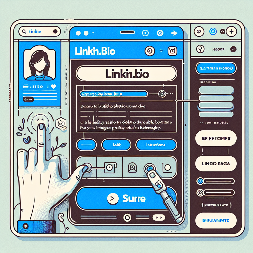 Instagram Later offers Linkin.bio, a tool that allows you to create a clickable landing page for your Instagram bio