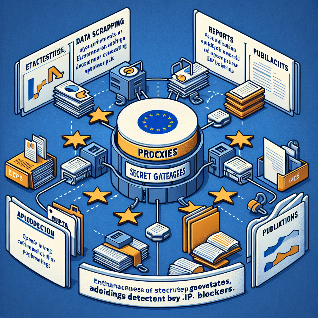 Proxies can enhance scraping on the European Union Open Data Portal by preventing IP blocks, ensuring continuous access to EU-related datasets, reports, and publications.