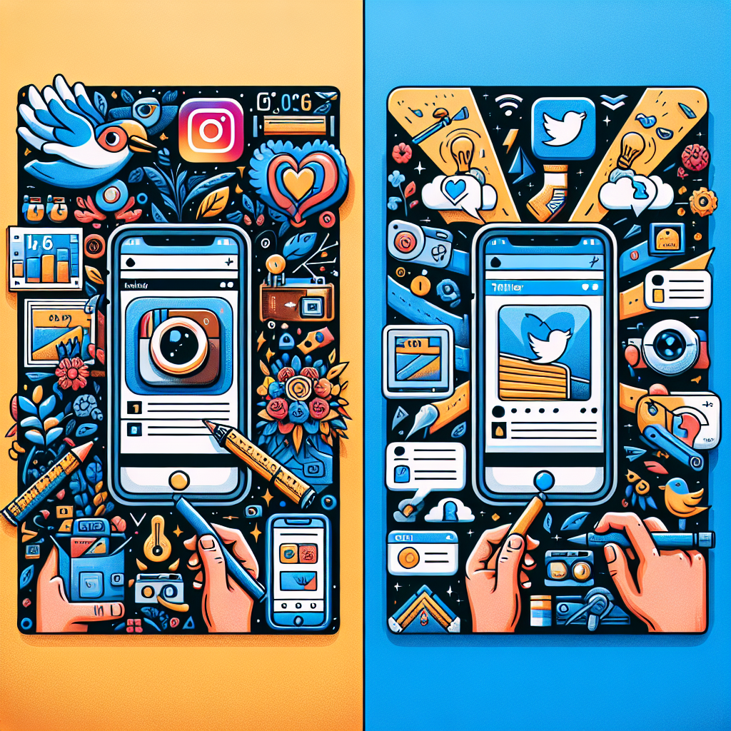Instagram vs Twitter Marketing